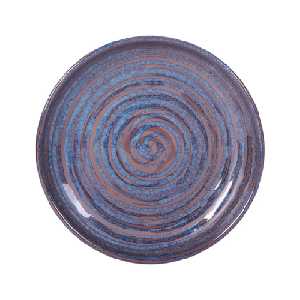 GET Enterprises B395099-SDB 9 Inch Coupe Plate Blue Melamine 6 Packs GET Enterprises B395099-SDB 9 Inch Coupe Plate Blue Melamine 6 Packs