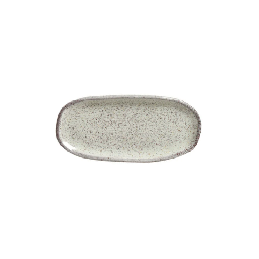 Porto Brasil 15214108801 6.5 Inch Oval Shallow Plater Mini Stoneware Green