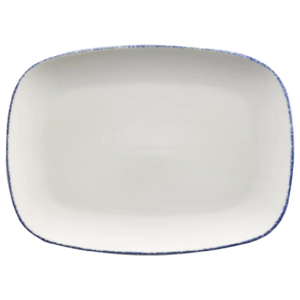 International Tableware PR-12-CB 12 Inch Racetrack Platter European White Porcelain