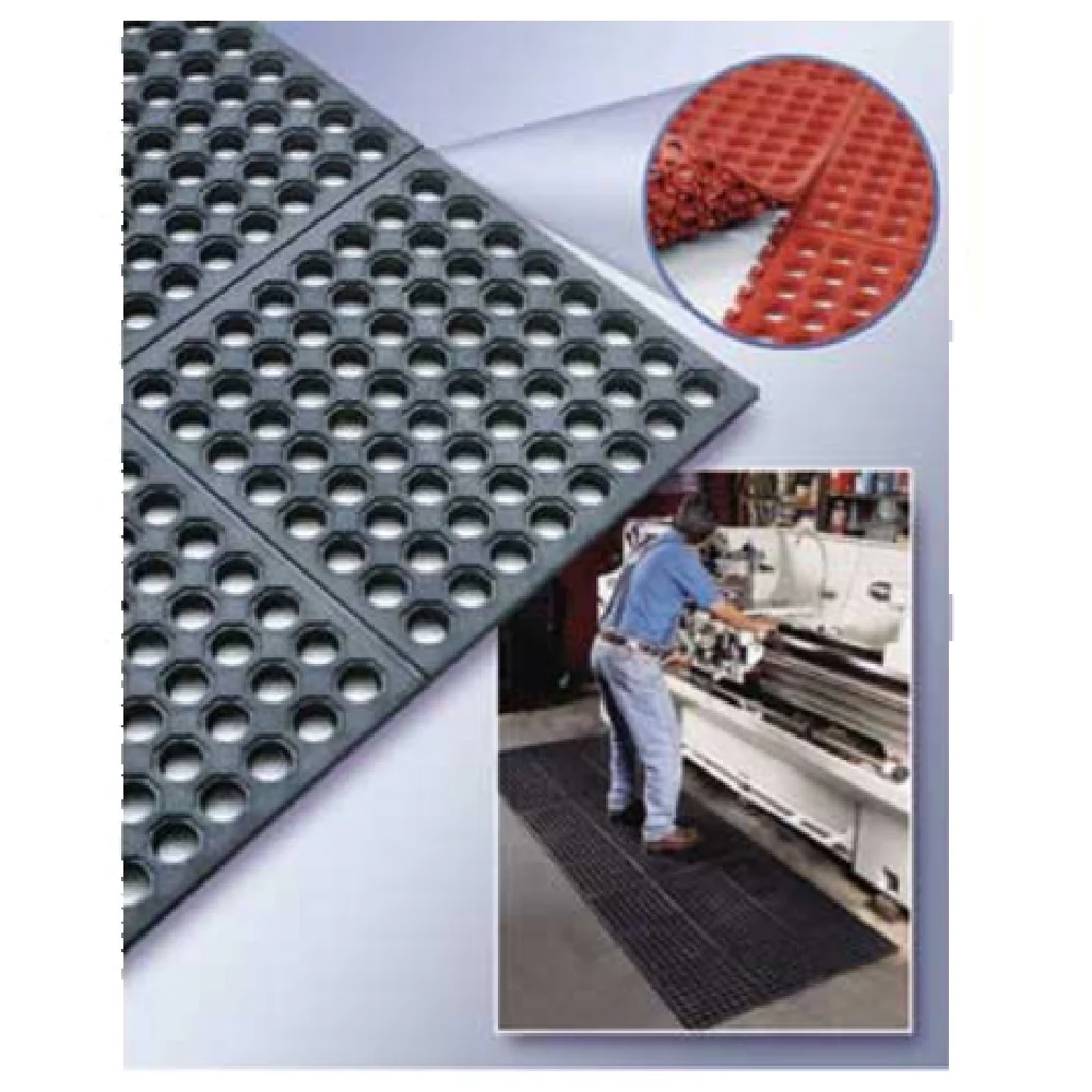 Cactus Mat 2523-R 36 Inch Anti-Fatigue Rubber Mat Red with Excellent Drainage Cactus Mat 2523-R 36 Inch Anti-Fatigue Rubber Mat Red with Excellent Drainage