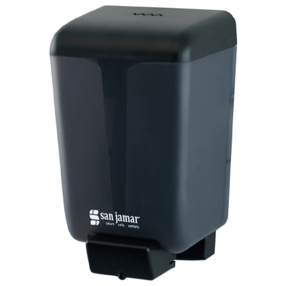 Carlisle SN46TBK 46 Oz Manual Soap Dispenser Plastic Black Pearl Wall Mounted Carlisle SN46TBK 46 Oz Manual Soap Dispenser Plastic Black Pearl Wall Mounted