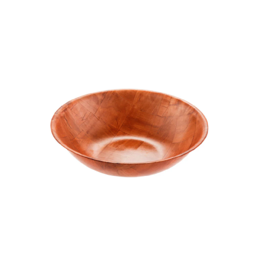 CAC China TWSB-12 12 Inch Diameter Bowl Wood Stain Acid Resistant