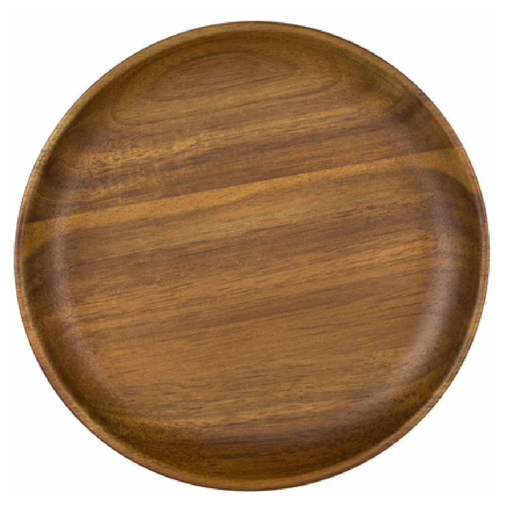 Steelite 6525TW316 11 Inch Round Wood Platter Creations Wood