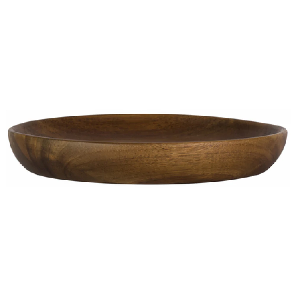 Steelite 6525TW316 11 Inch Round Wood Platter Creations Wood Steelite 6525TW316 11 Inch Round Wood Platter Creations Wood