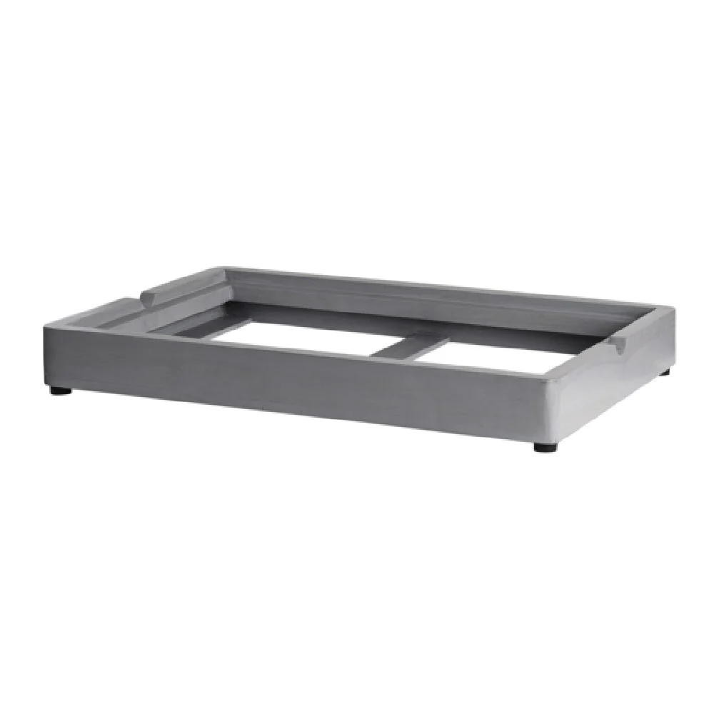 Steelite DWFB21132WDAG 23 Inch Fusion Buffet Low Profile GN Riser Wood Ash Grey