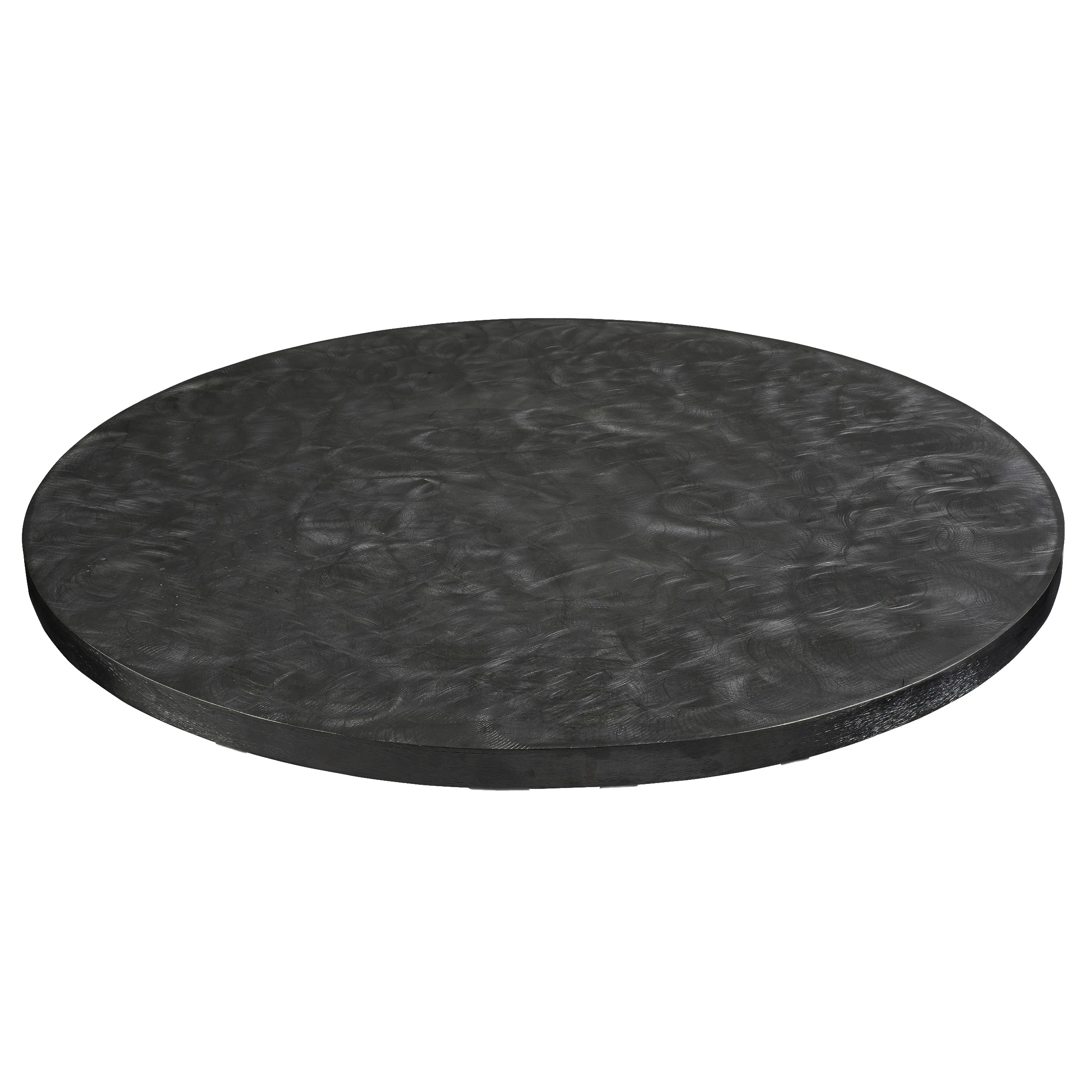 Tablecraft CWALC3RSATBK 30 Inch Round Tabletop Cover 11 Gauge Aluminum Black Finish Tablecraft CWALC3RSATBK 30 Inch Round Tabletop Cover 11 Gauge Aluminum Black Finish