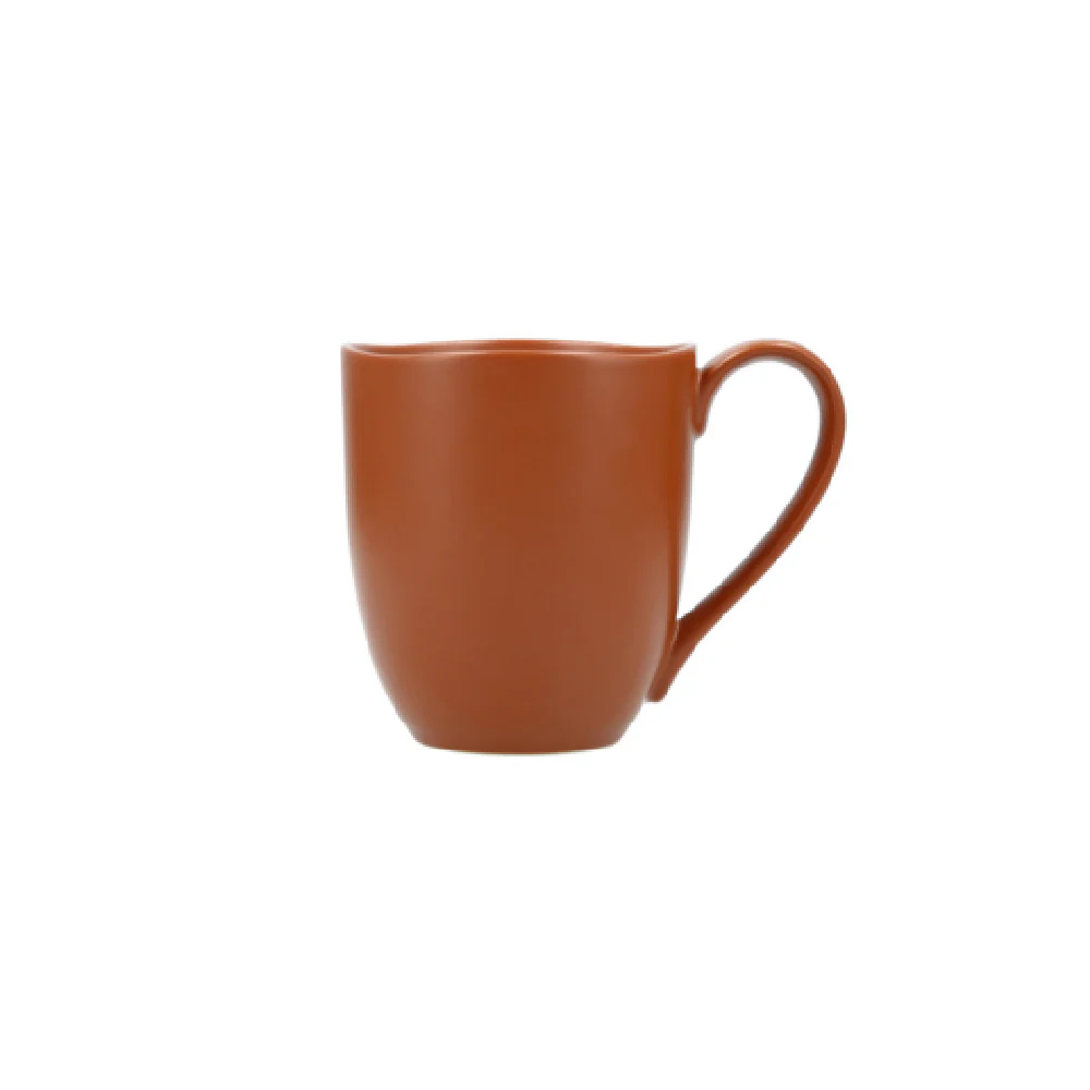 Fortessa STN.8000.9.17 11.5 Oz Heirloom Terracotta Mug Ceramic Vitrified China Fortessa STN.8000.9.17 11.5 Oz Heirloom Terracotta Mug Ceramic Vitrified China