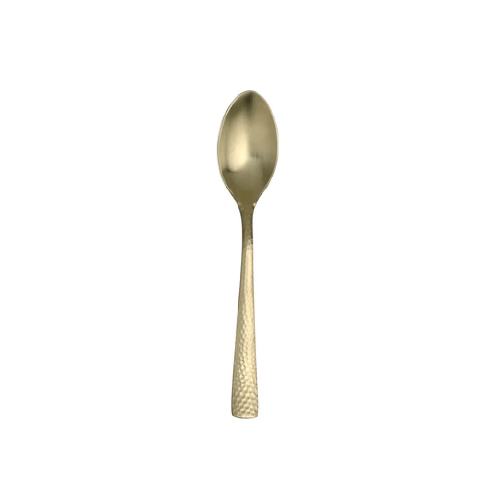 Steelite 5733SX001 6-1/8 Inch Teaspoon Hammered Finish 18/0 Stainless Steel