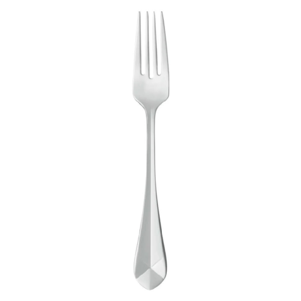 Libbey 945 038 7 Inch Faceted Design Salad Fork Polished Finish 18/10 Stainless Steel