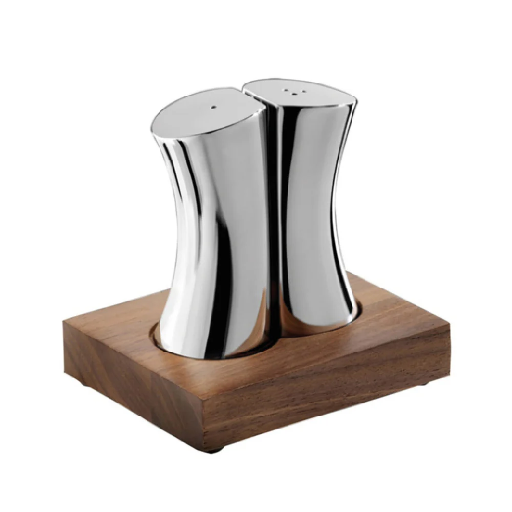 Steelite 5977RW006 3.74 Inch Drift Salt and Pepper Shaker 18/10 Stainless Steelite 5977RW006 3.74 Inch Drift Salt and Pepper Shaker 18/10 Stainless