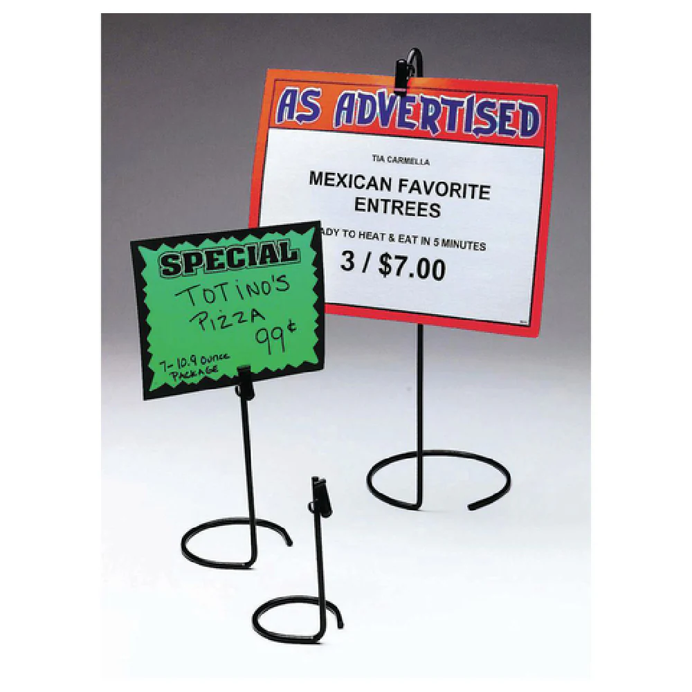 Hubert 82821 Wire Sign Holder 3 Hubert 82821 Wire Sign Holder 3