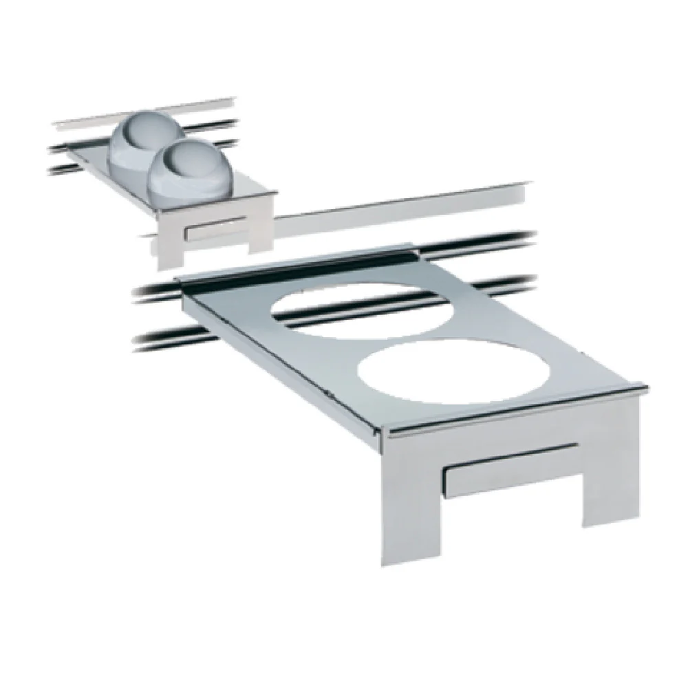 BauscherHepp 06.2436.6040 20-3/4 Inch Insert Holder Round Cutout Stainless Steel