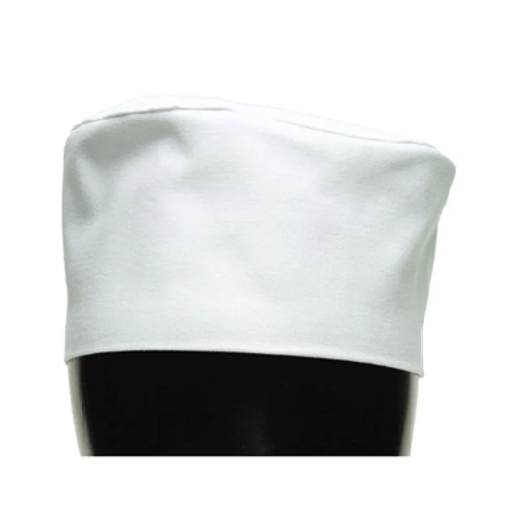 John Ritzenthaler Company H002-R Chef's Hat Regular Poly Cotton Blend White