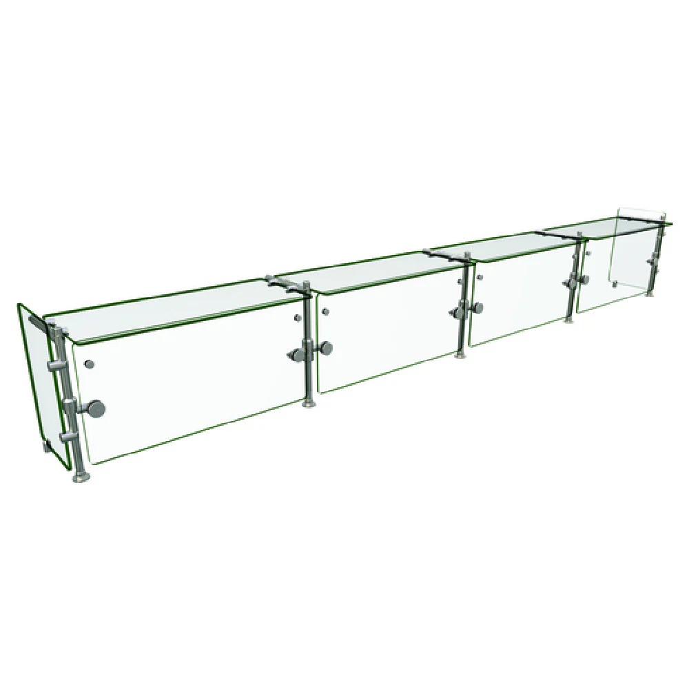 Hatco ORBIT900-13212 132 Inch Flav-R-Shield Food Shield Stainless Steel with Glass Hatco ORBIT900-13212 132 Inch Flav-R-Shield Food Shield Stainless Steel with Glass
