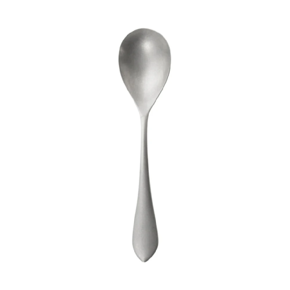 Steelite 6026SX003 7-1/4 Inch Oval Bowl Soup Spoon 18/10 stainless steel Steelite 6026SX003 7-1/4 Inch Oval Bowl Soup Spoon 18/10 stainless steel