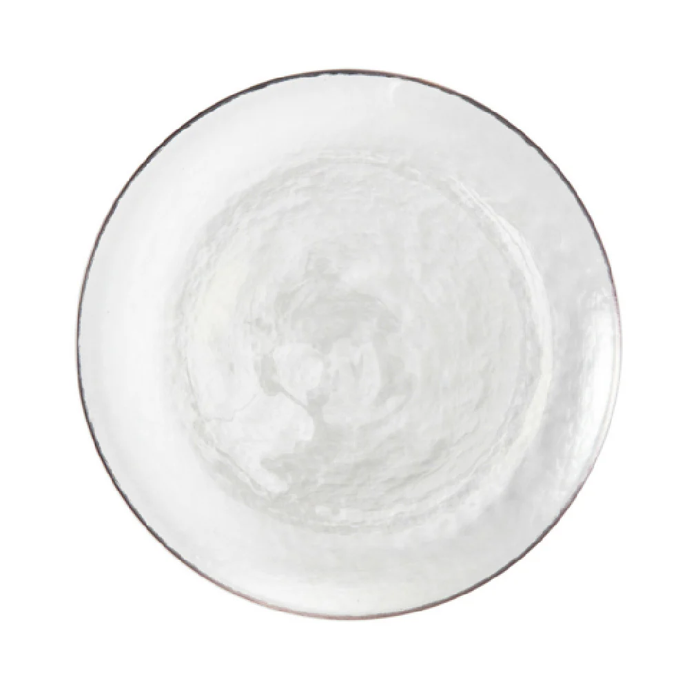 Fortessa 2700.CLEAR.01 10 Inch Clear Plate with Dishwasher and Microwave Safe - Glass Fortessa 2700.CLEAR.01 10 Inch Clear Plate with Dishwasher and Microwave Safe - Glass