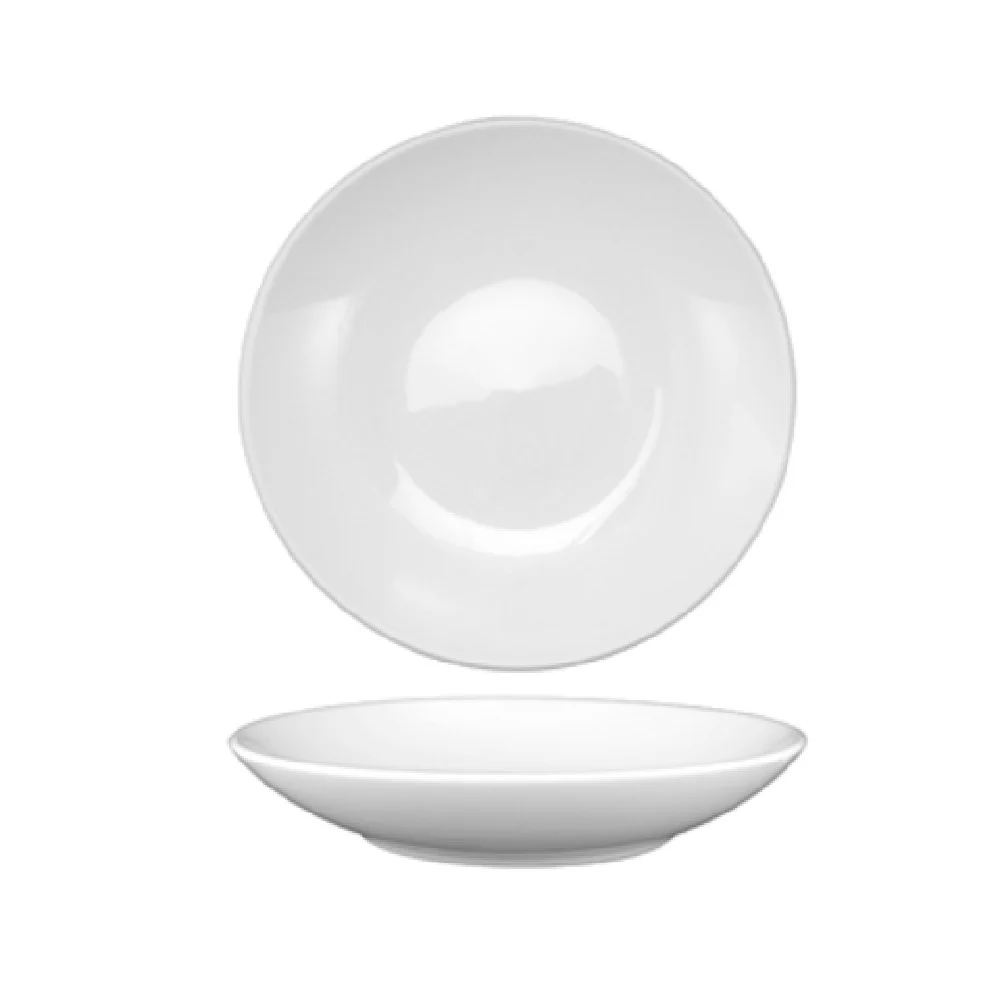 International Tableware TN-110 40 Oz Pasta Bowl Round Coupe Porcelain European White