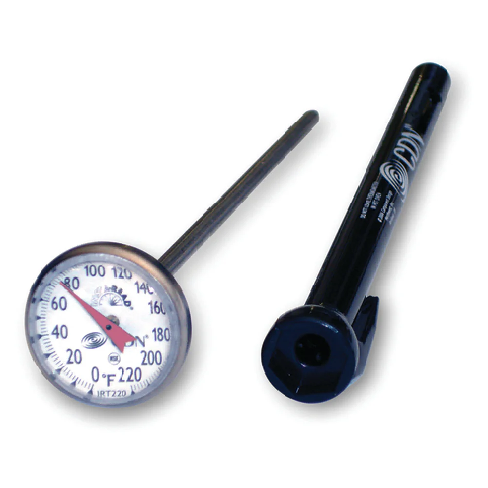 CDN IRT220-X2 Cooking Thermometer Fahrenheit 0 to 220 with Magnified Dial