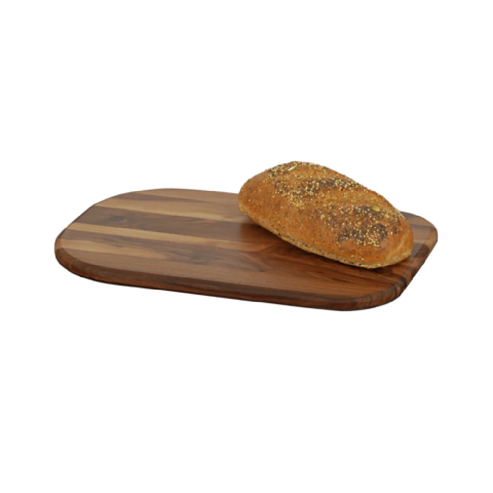 Cal Mil 23173-1812-78 18 Inch Walnut Serving Board with Smooth Surface