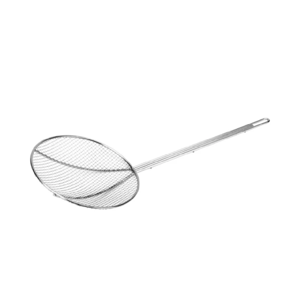CAC China SKWR-8 8 Inch Diameter Round Wire Skimmer Nickel Plated CAC China SKWR-8 8 Inch Diameter Round Wire Skimmer Nickel Plated