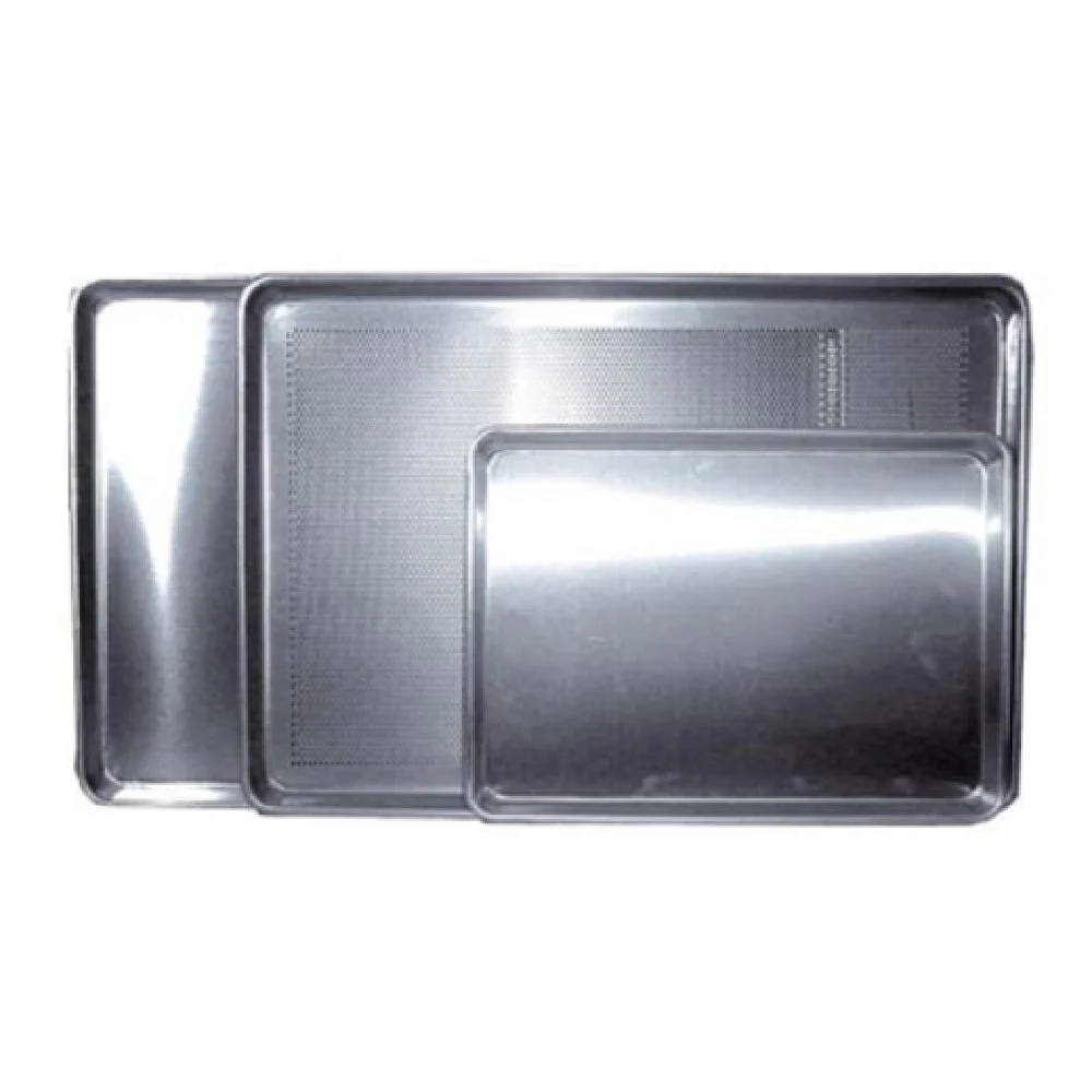 Admiral Craft BP-9513 9-1/2 Inch Bun Pan 1/4 Size 18 Gauge Aluminum with Uncoated Finish