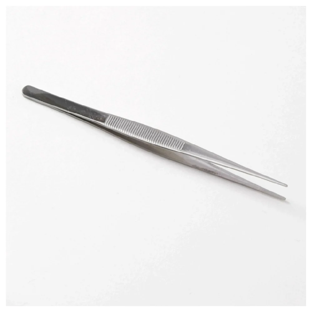 American Metalcraft TWSS6 6-1/4 Inch Straight Bar Tweezers Stainless Steel with Dishwasher Safe