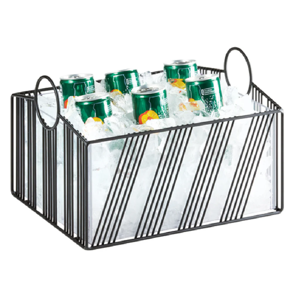 Cal Mil 41115-10-13 12-7/8 Inch Portland Ice Housing with Polycarbonate Pan Black Metal Cal Mil 41115-10-13 12-7/8 Inch Portland Ice Housing with Polycarbonate Pan Black Metal
