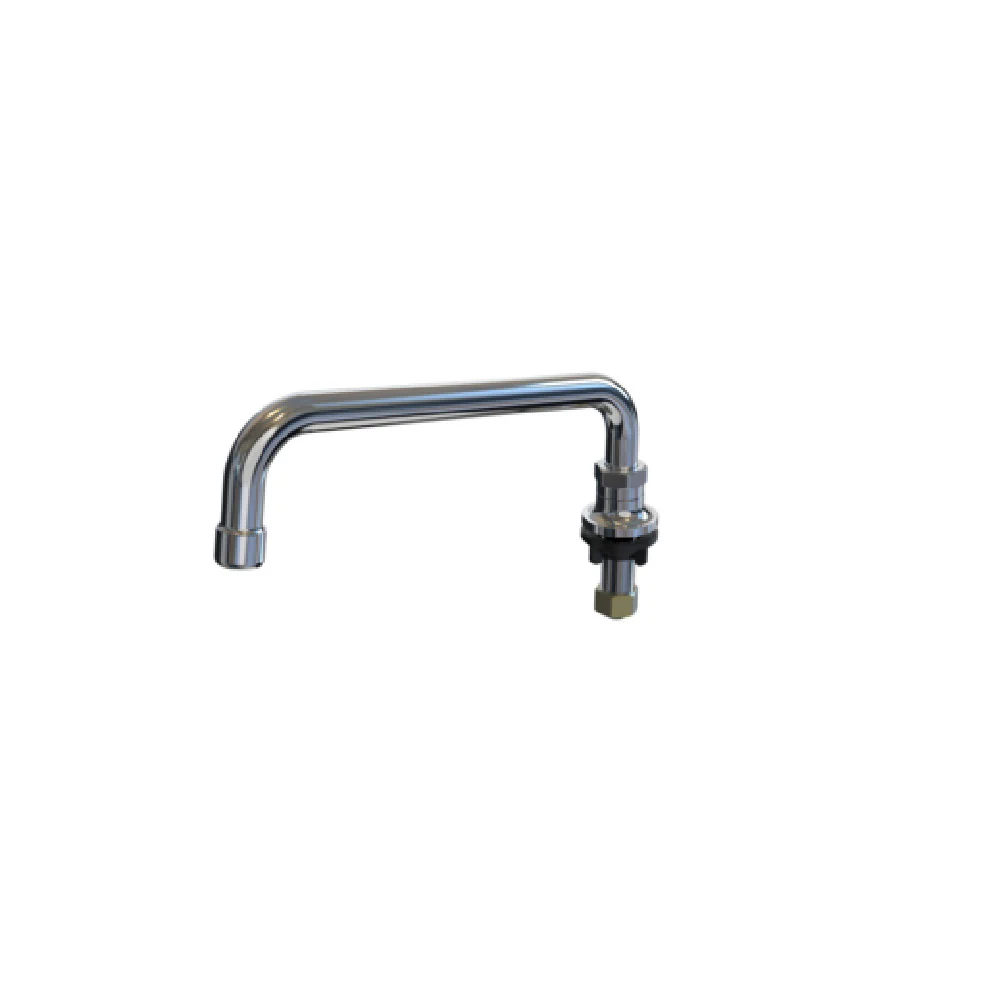 NBR Equipment P6DS14 14 Inch Swing Spout Lead Free Deck Mount Faucet