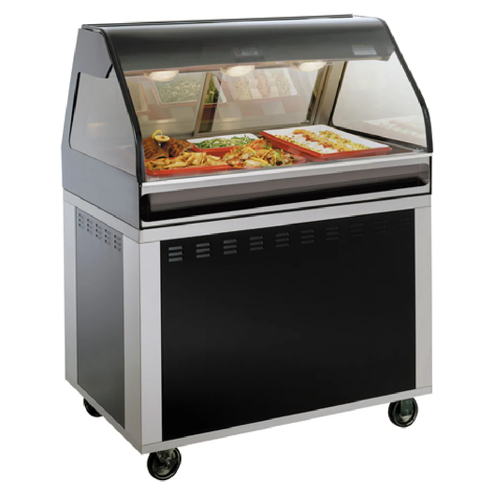 Alto Shaam EU2SYS-48-C 48 Inch Hot Deli Display Case Floor Model Stainless Steel with EcoSmart