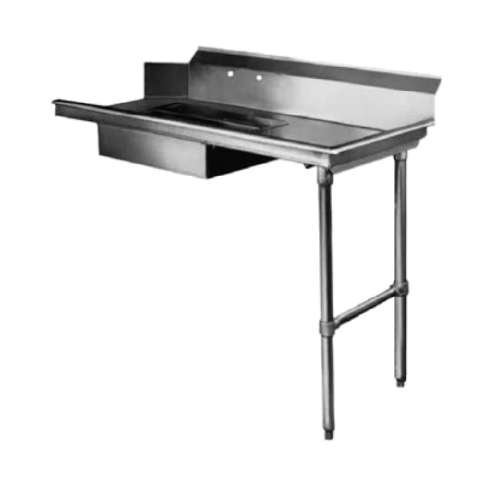 CMA Dishmachines SR-26 26 Inch Soiled Dishtable with 16 Gauge Stainless Steel Top