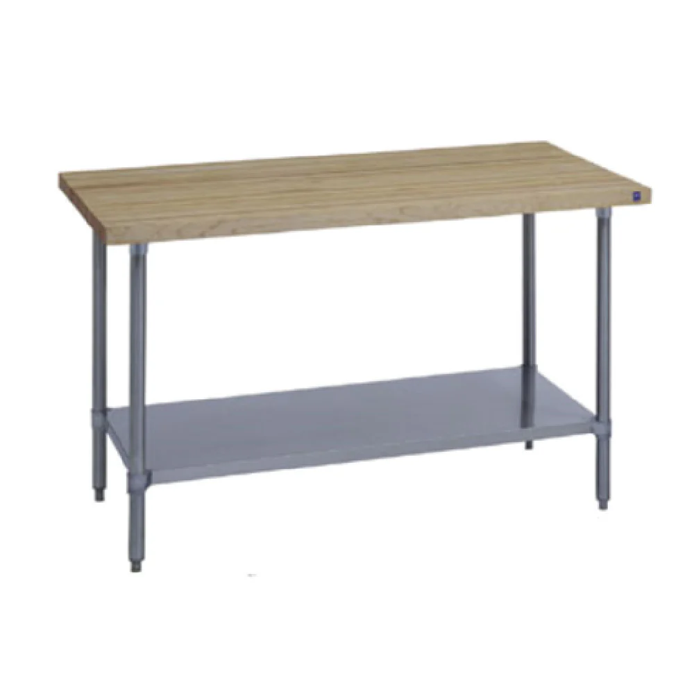 Duke 7122A-30108 30 Inch Work Table 1-3/4 Inch Maple Hardwood Top with Undershelf Duke 7122A-30108 30 Inch Work Table 1-3/4 Inch Maple Hardwood Top with Undershelf