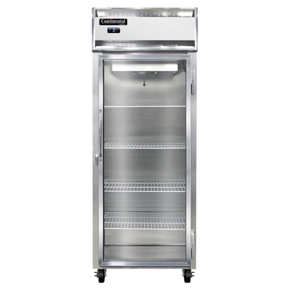 Continental Refrigerator 1FENSAGD 28-1/2 Inch One Section Freezer Reach-In Stainless Steel