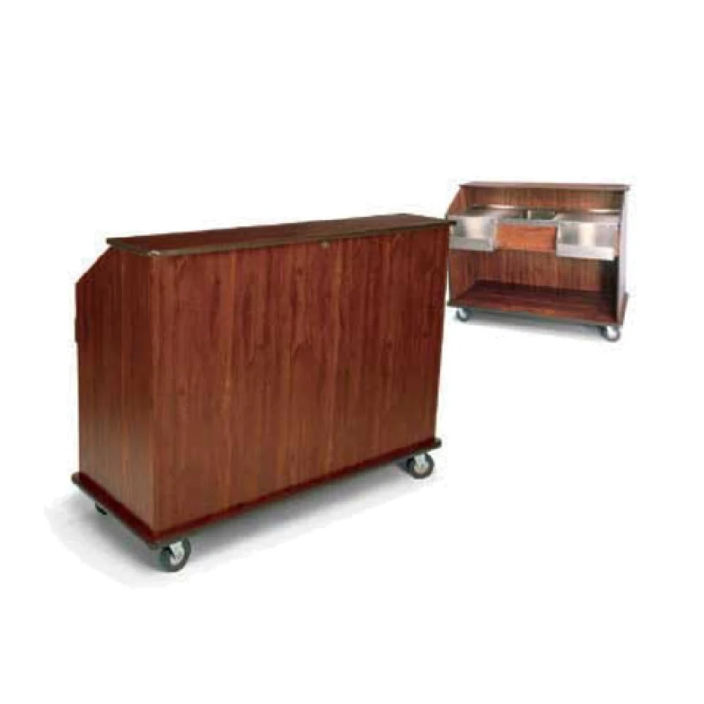 Forbes Industries 4847-5 26 Inch Mobile Bar with Stainless Steel Sink and Speed Rails Forbes Industries 4847-5 26 Inch Mobile Bar with Stainless Steel Sink and Speed Rails