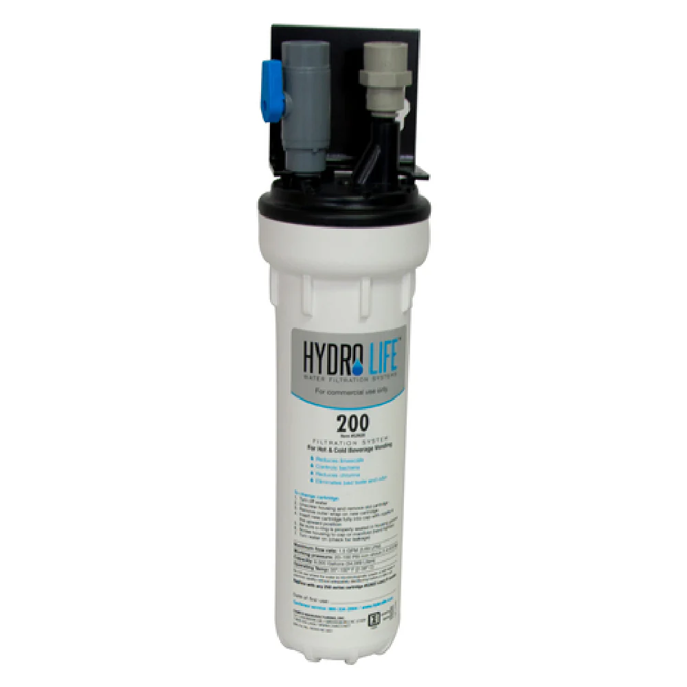BK Resources BKHL-200 Water Filter System 1.5 GPM One-Step Carbon Filtration