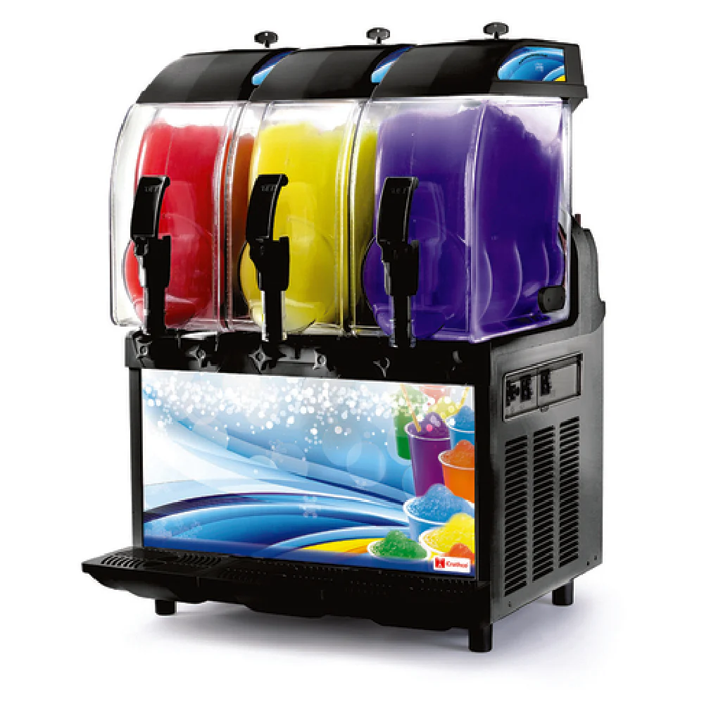 Crathco I-PRO 3E LV560547 24 Inch Countertop Frozen Drink Machine with 3 Bowls Crathco I-PRO 3E LV560547 24 Inch Countertop Frozen Drink Machine with 3 Bowls