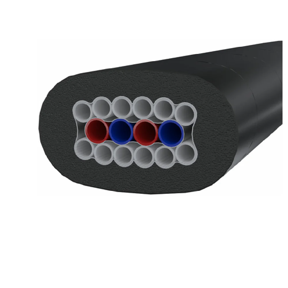 Optional (15) 3/8 Inch Accuflex Bev-Seal Barrier Tubing with Insulation, Krowne KT-15-4