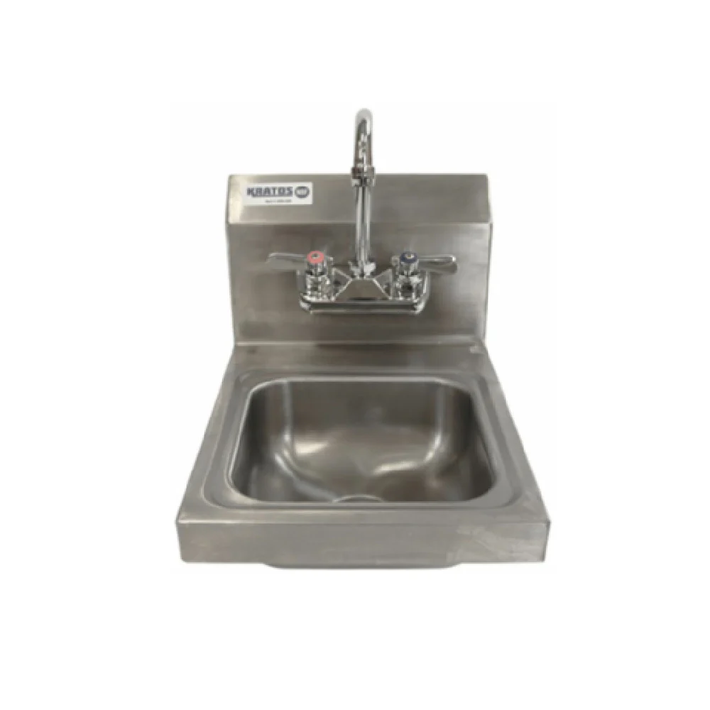 Hubert 28W-090 Kratos® Commercial Hand Sink With Gooseneck Faucet 12