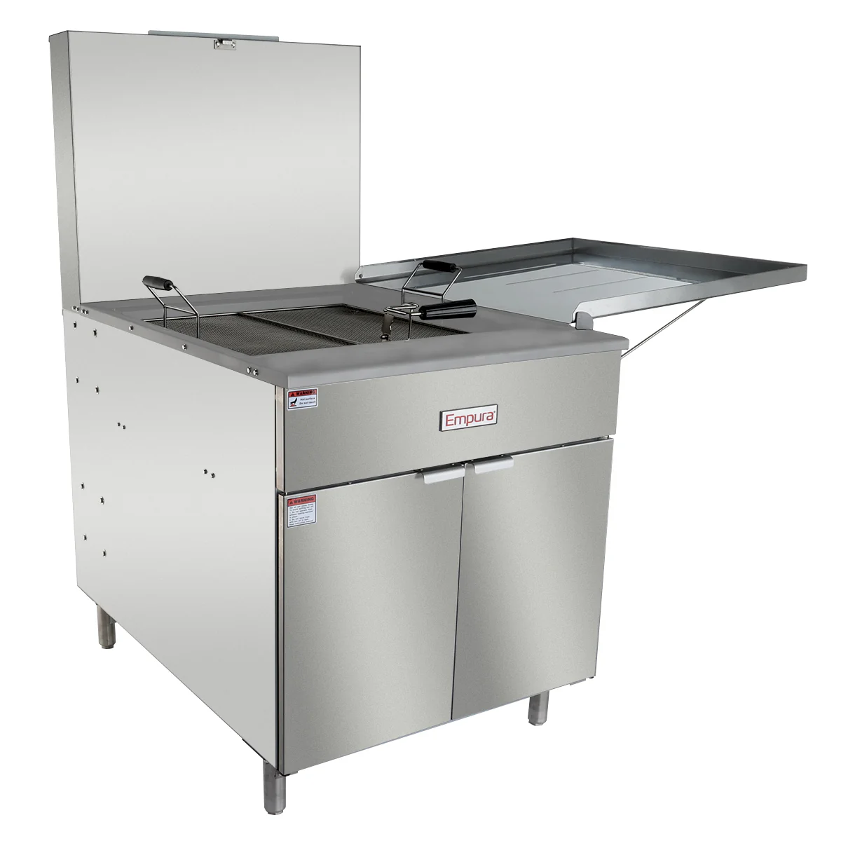 Empura Equipment EGDF-170_NAT 57 Inch Donut Fryer Gas Open Design - 4 Tubes Empura Equipment EGDF-170_NAT 57 Inch Donut Fryer Gas Open Design - 4 Tubes