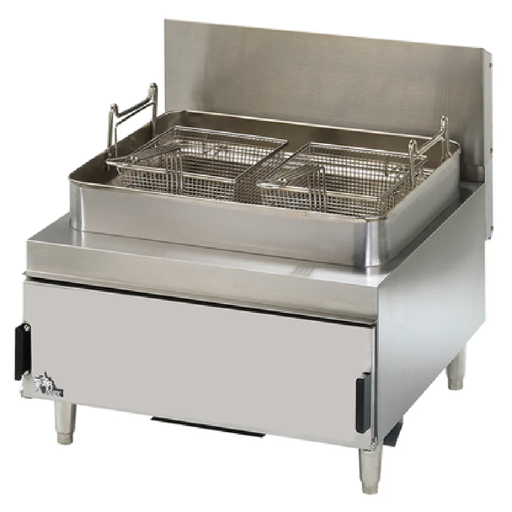 Star 630FF_NAT 24 Inch Deep Fryer Gas Countertop with Twin Baskets 70000 BTU Star 630FF_NAT 24 Inch Deep Fryer Gas Countertop with Twin Baskets 70000 BTU