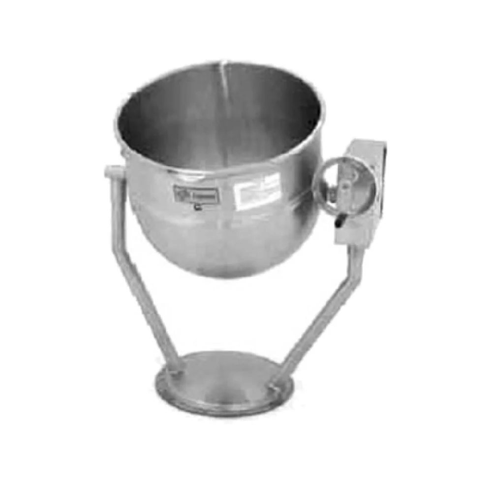 Legion TWP-50 50 Gallon Direct Steam Tilting Kettle 304 Stainless Steel Liner Legion TWP-50 50 Gallon Direct Steam Tilting Kettle 304 Stainless Steel Liner