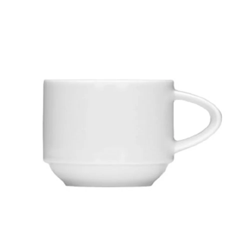 BauscherHepp 925118 6.1 Oz Cup Stackable Porcelain with Durable Design
