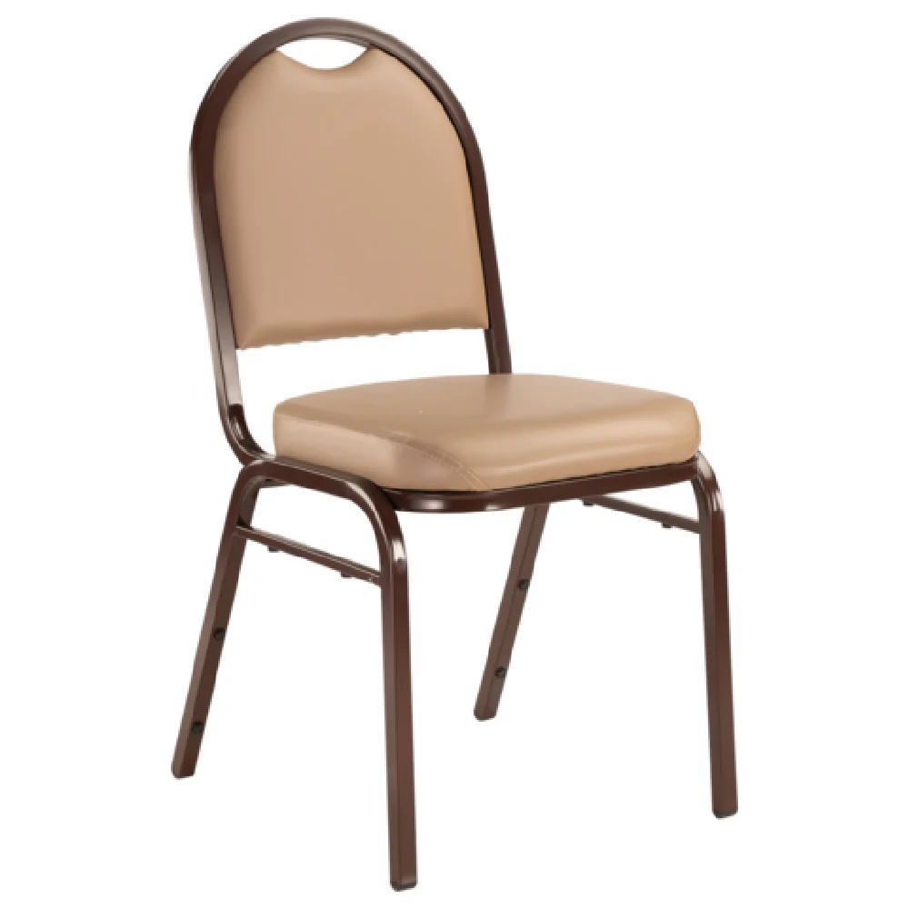 National Public Seating 9201-M 17.75 Inch Chair Stacking Vinyl Fabric Indoor