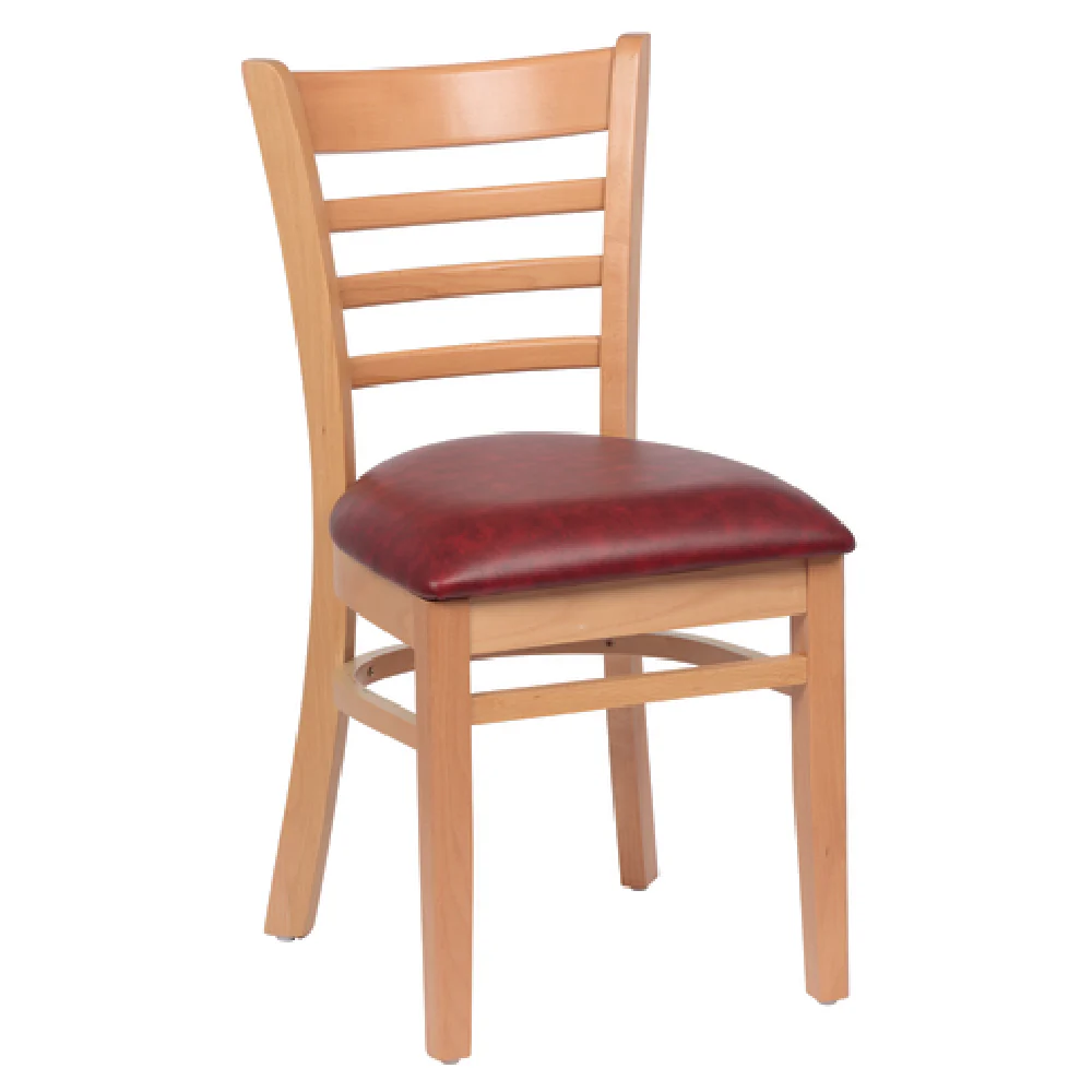 Royal Industries ROY 8001 N CRM Side Chair Ladder Back 17