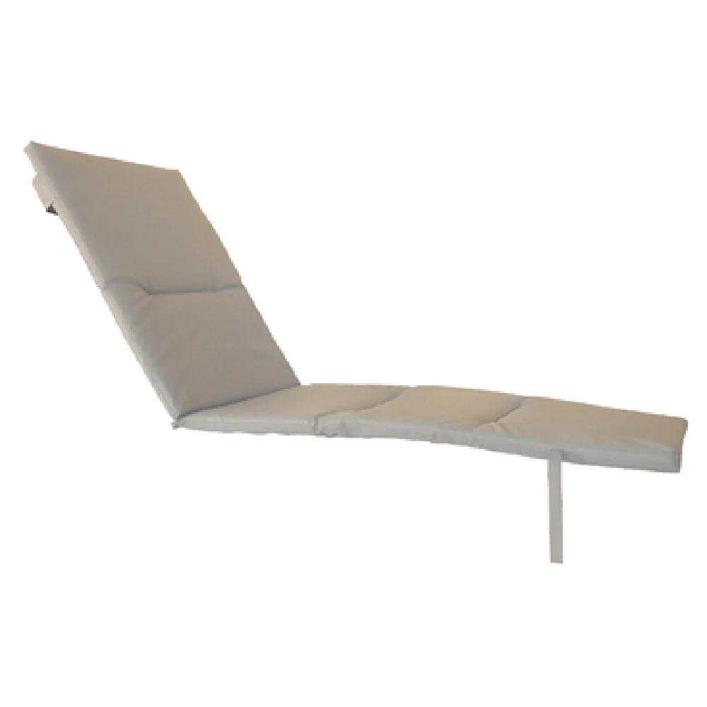 Grosfillex 98246331 73 Inch Eco Cushion for Bahia Chaise with Hood and Velcro Side Ties