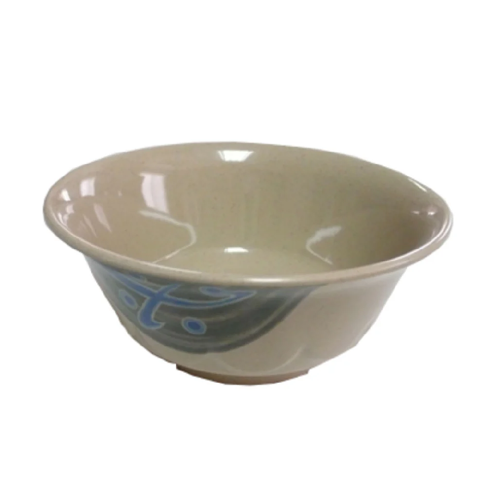 Yanco JP-5275 22 Oz. Japanese Noodle Bowl Round Melamine Dishwasher Safe