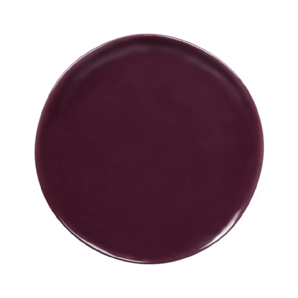 G.E.T. DG7R-PG 7 Inch Diameter Round Plate Melamine Purple Glaze with Break Chip Stain Scratch Resistance