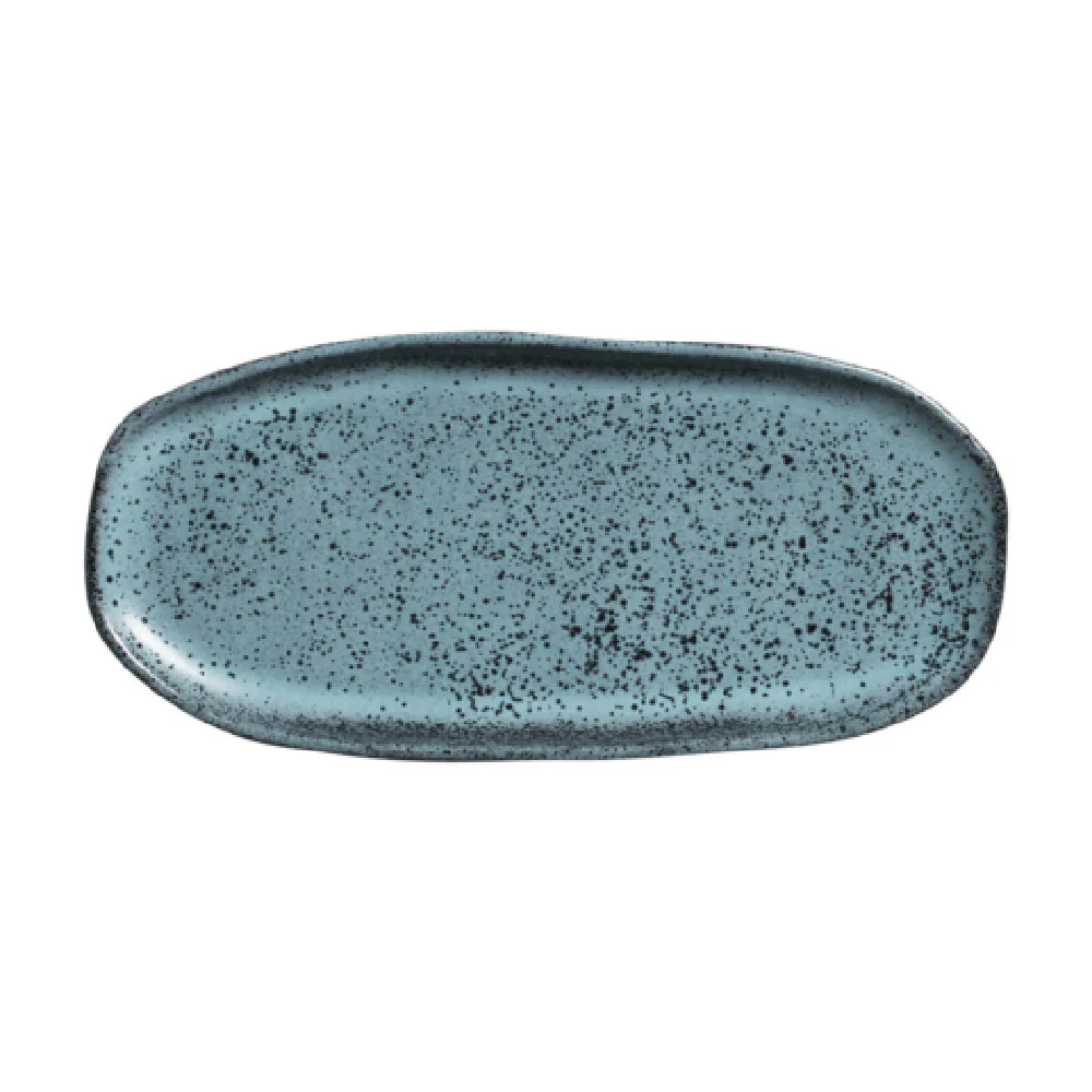 Porto Brasil 1511477201 4.3 Inch Stoneware Platter with Organic Shape