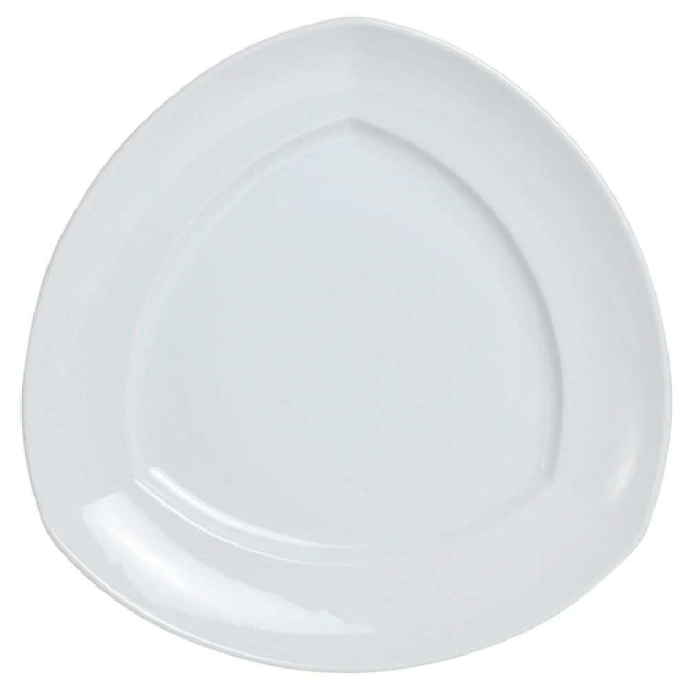 Steelite 61107ST0608 12 Inch Triangle Plate Royal Porcelain Unique 12 Pcs