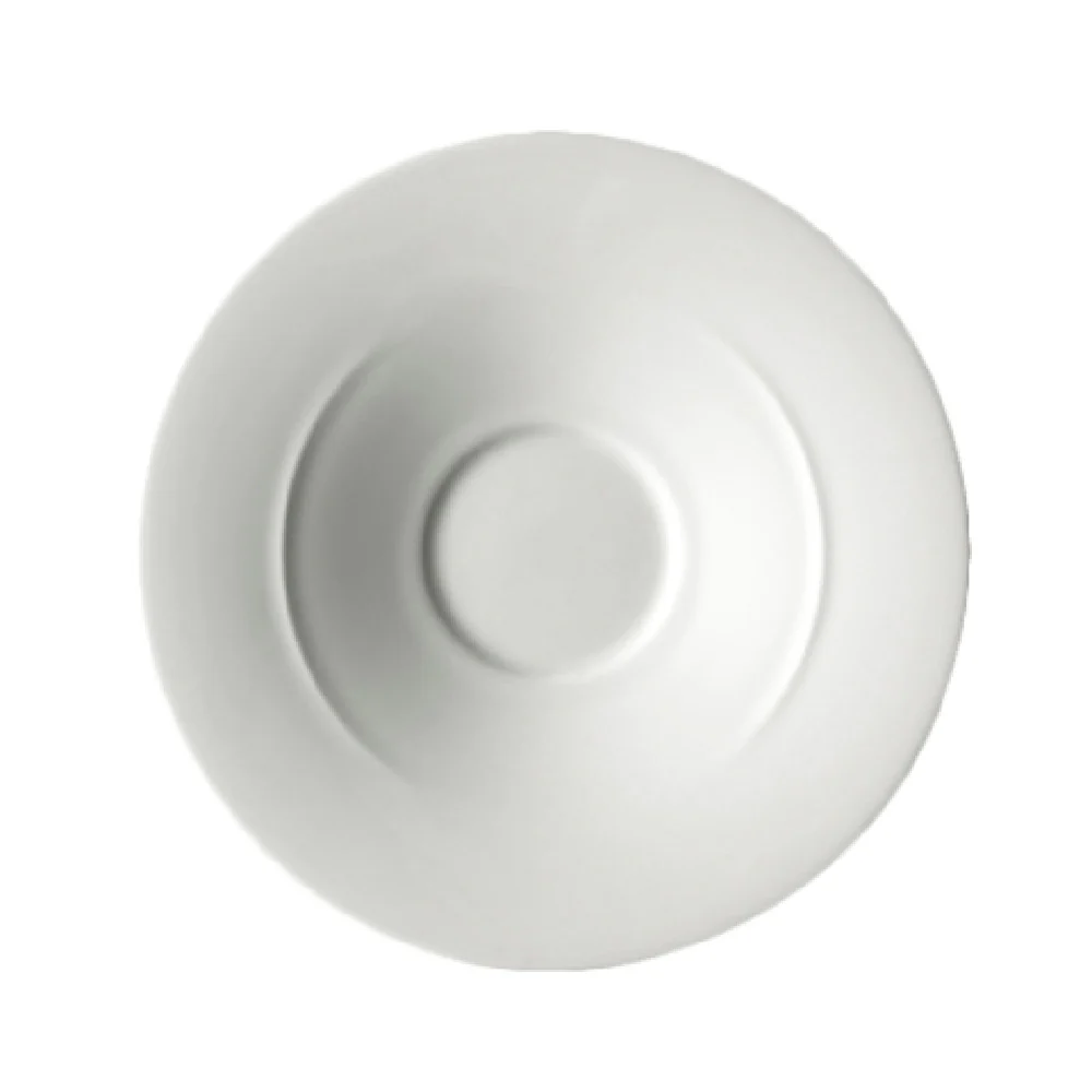 Steelite 6321P1313 6.5 Inch Round Saucer Porcelain with Folio Design