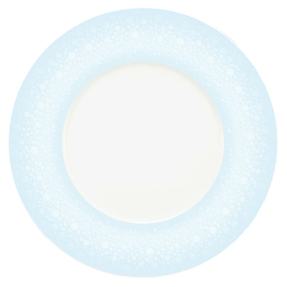 BauscherHepp 190031-590047 12-1/4 Inch Dia Coupe Plate Porcelain Sky Blue BauscherHepp 190031-590047 12-1/4 Inch Dia Coupe Plate Porcelain Sky Blue